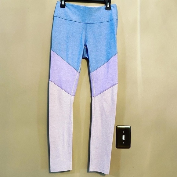 Outdoor voices extra small color block leggings - Picture 1 of 4